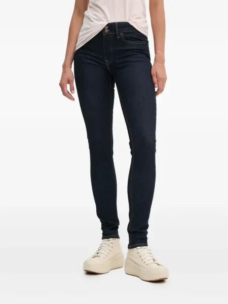 Дънки Levi's® от рипсено кадифе с качулка черно