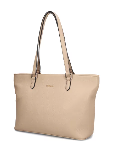 Kabelka Shopper béžová