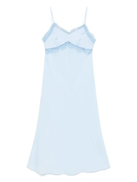 Rochie midi Vivetta din dantelă până la genunchi de costum albastru