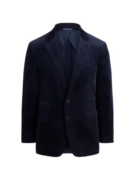 Samt blejzer Ralph Lauren Purple Label plava
