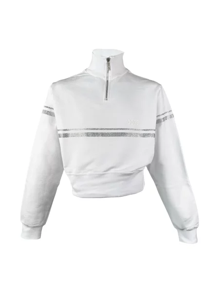 Bluza Gcds z nadrukiem biała