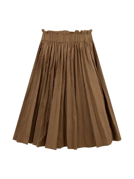 Spódnica plisowana Red Valentino do kolan czerwona