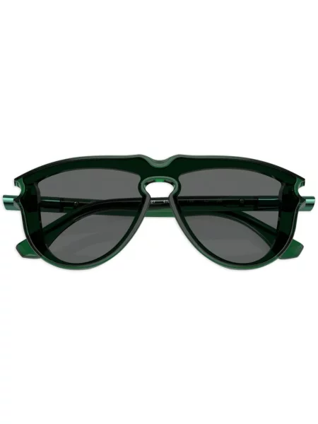 Ochelari de soare Burberry Eyewear transparente verde