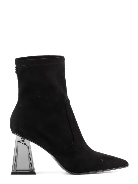 Ботильйони LeBERDES текстиль чорний