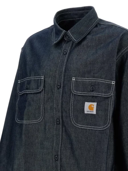 Cămașă Carhartt Wip albastru
