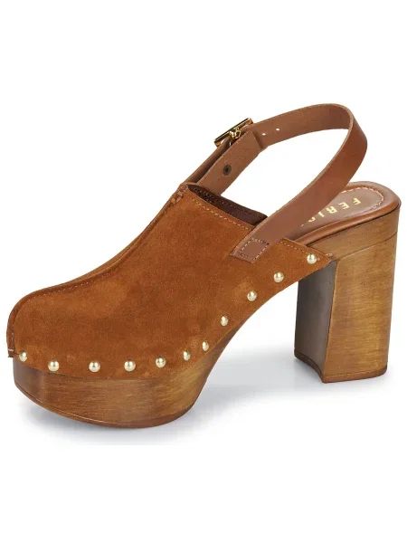 Pantofi Fericelli maro