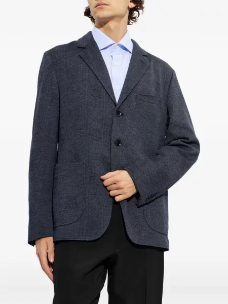 Sacou Brioni de lână albastru
