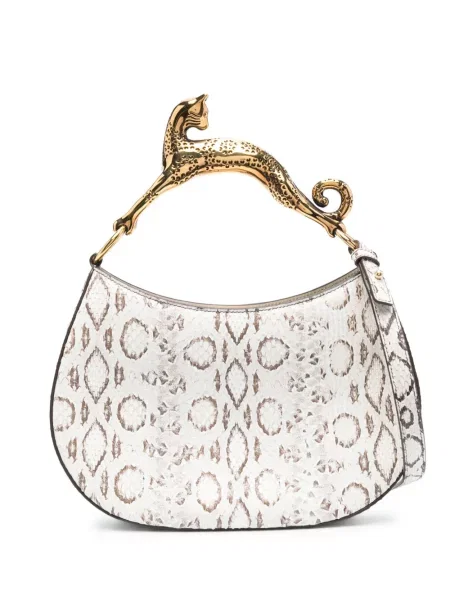 Torebka Lanvin z nadrukiem