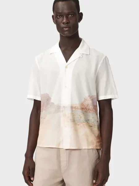 Сорочка Allsaints біла