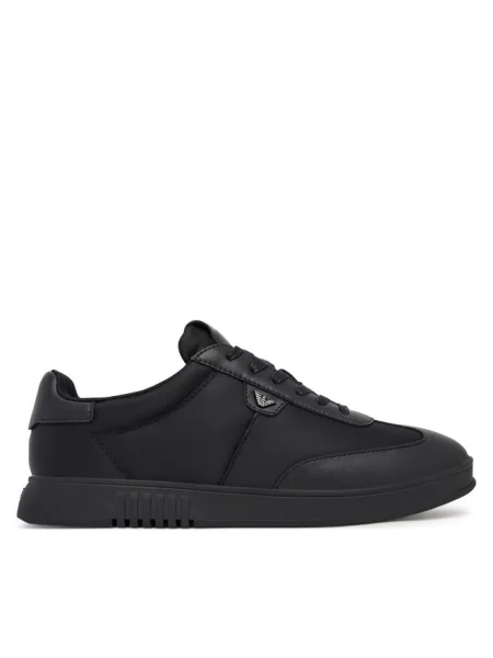 Sneakersy Emporio Armani czarne