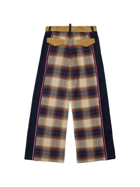 Dětské kalhoty Dsquared2 modré
