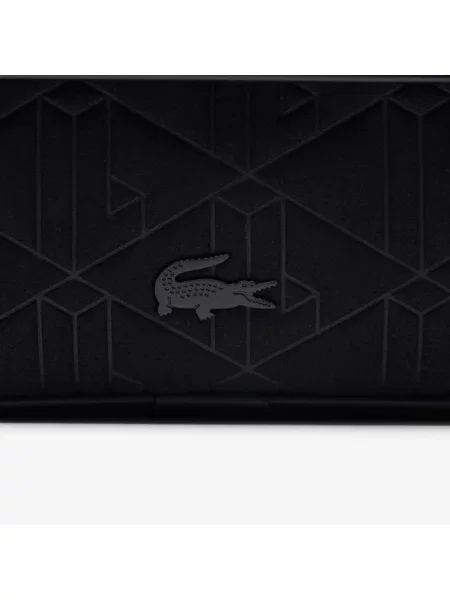 Сумка через плечо Lacoste черная