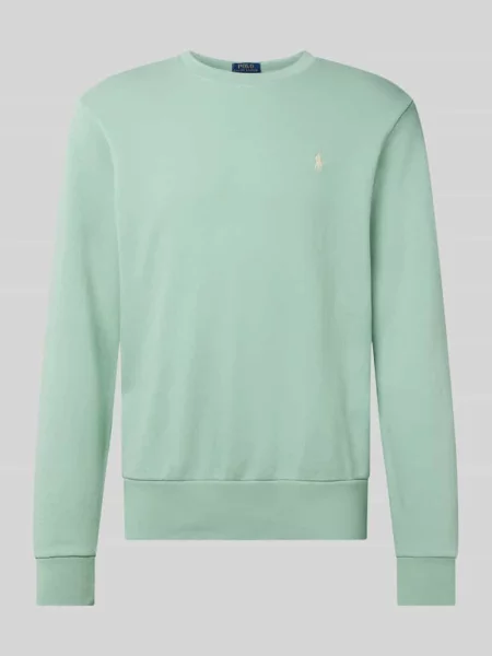 Bluza o kroju relaxed fit z czystej bawełny Ralph Lauren zielona