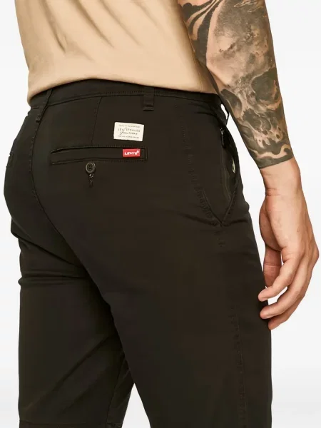 S ovratnikom majica s kapuljačom Levi's® s vezom s okruglim izrezom plava