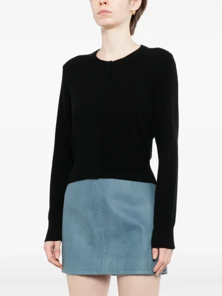 Cardigan N.peal din cașmir negru