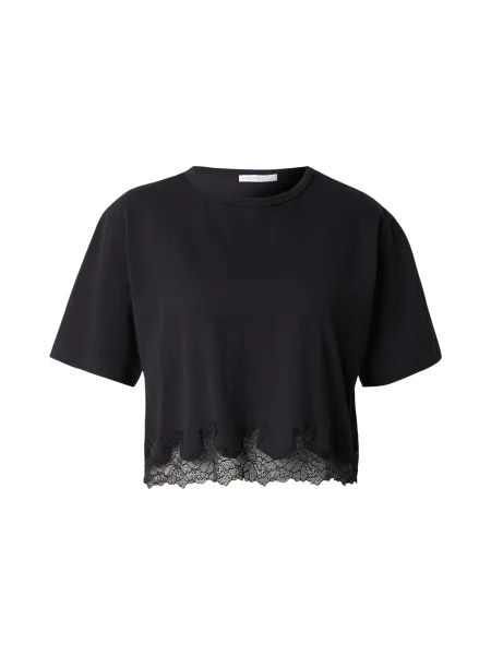 PATRIZIA PEPE Majica MAGLIA' črna