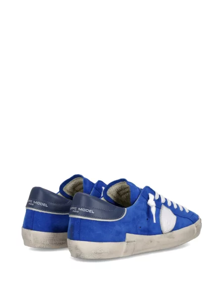 Sneakerși Philippe Model Paris din piele albastru
