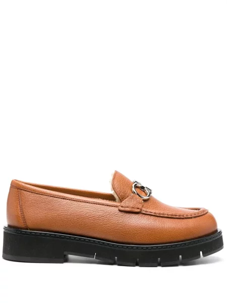 Pantofi loafer Ferragamo maro
