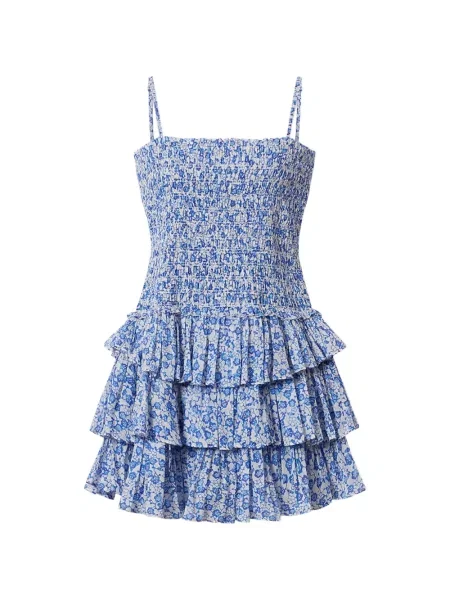 Rochie Marant Etoile cu model floral cu imagine de costum albastru