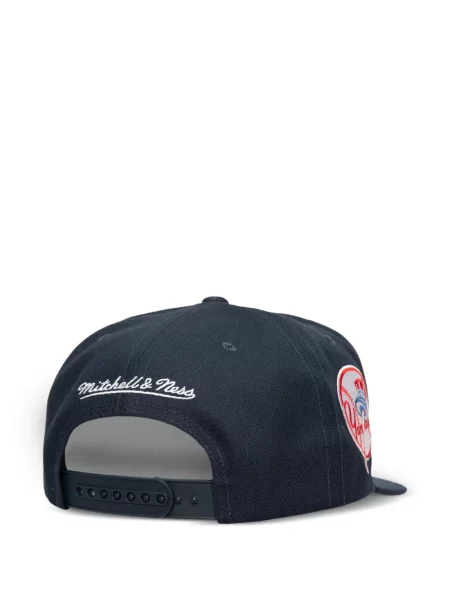 Șapcă Mitchell & Ness cu broderie albastru
