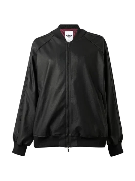 ADIDAS ORIGINALS Geacă de primăvară-toamnă SUPERSTAR' negru