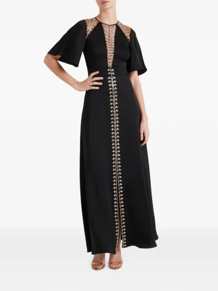 Rochie maxi Temperley London negru