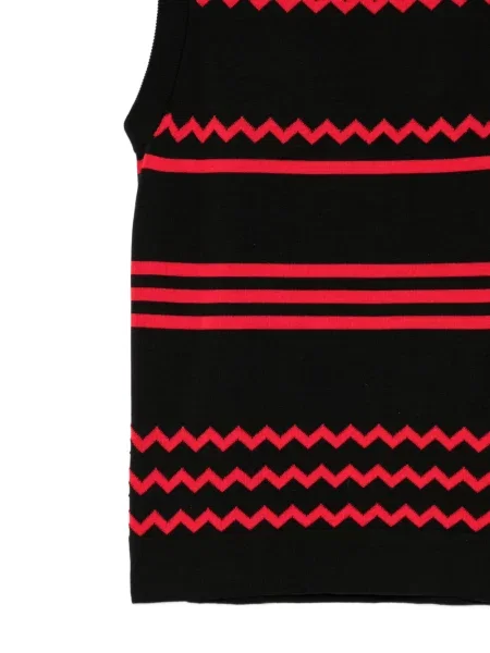 Top Cynthia Rowley tricotate negru