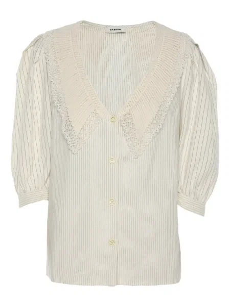 Bluză Sandro din dantelă