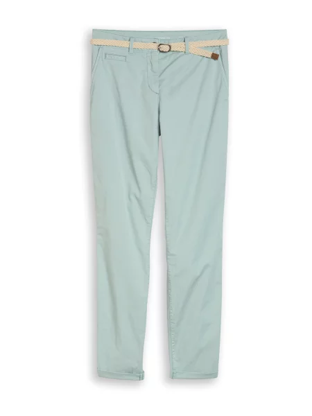 TOM TAILOR Pantaloni eleganți aqua albastru