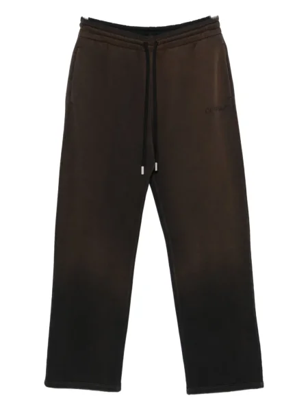 Pantaloni Off-white cu cordon alb