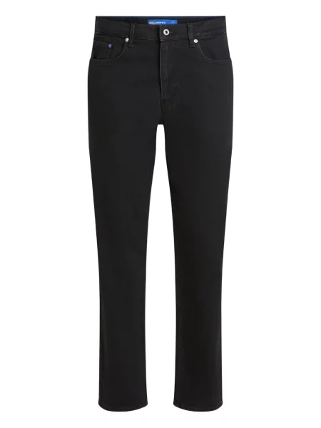 Blugi drepți Karl Lagerfeld Jeans negru