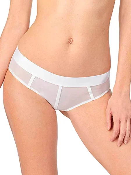 Женские прозрачные трусики білі