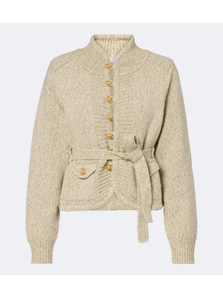 Cu centură cardigan Xu Zhi de lână