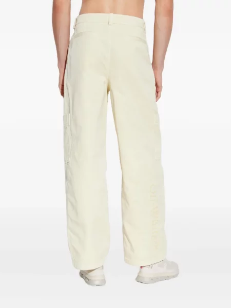 Pantaloni cargo Off-white alb