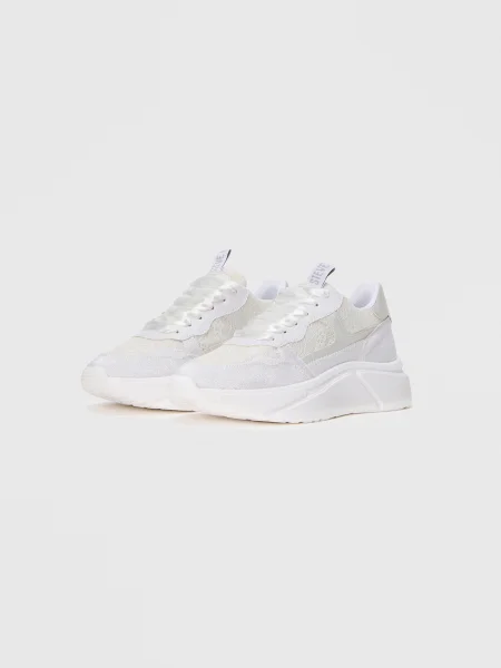Sneakerși Steve Madden alb