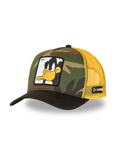 Capslab czapka z daszkiem trucker x Looney Tunes zielona