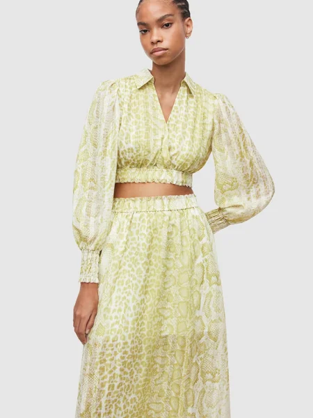 Bluza AllSaints za žene s uzorkom