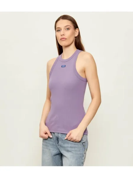 Top Hugo Blue albastru