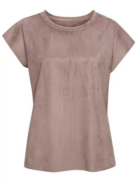 FRENCH CONNECTION Tricou taupe gri