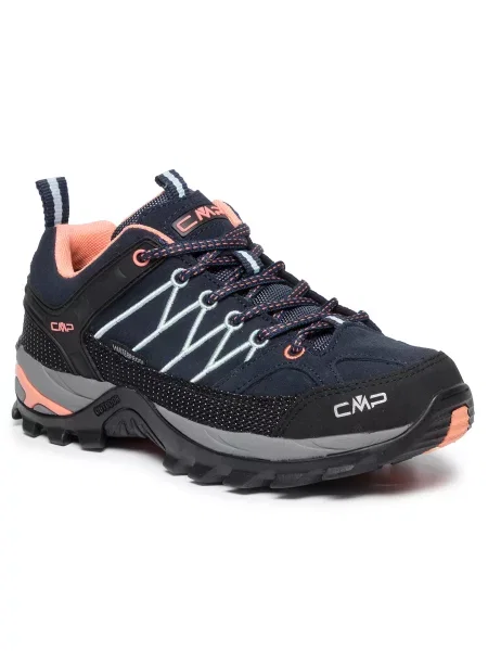 Turistiniai batai CMP Rigel Low Wmn Trekking Shoes Wp B.Blue/Giada/Peach mėlyna