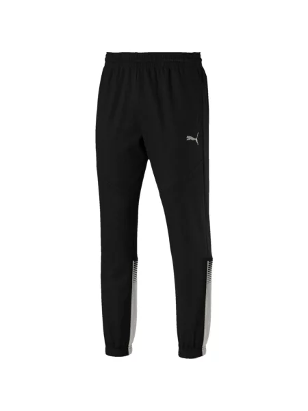Pantaloni Puma alergare cu autograf negru