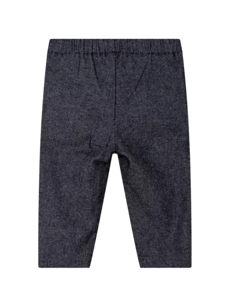 Spodnie dziecięce Emporio Armani niebieskie