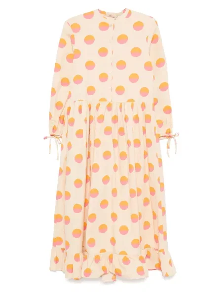 Костюм рокля Stella Nova на точки с принт