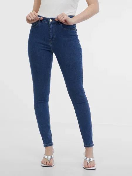 Blugi skinny Orsay albastru