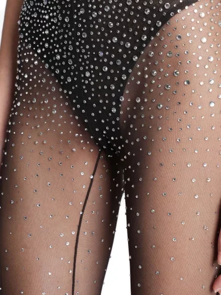 Pantaloni Alex Perry maro