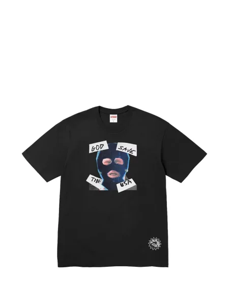 Tricou Supreme cu imagine negru