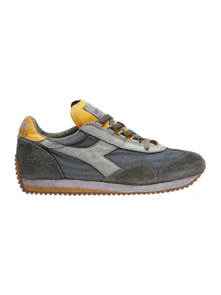 Sneakersy Diadora z kamieniami niebieskie
