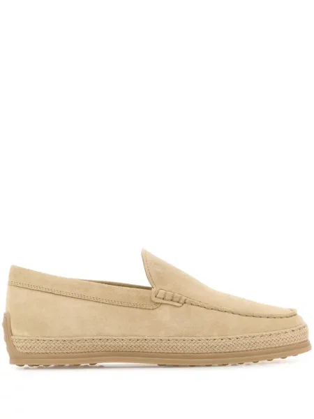 Pantofi loafer Tod's din piele de căprioară