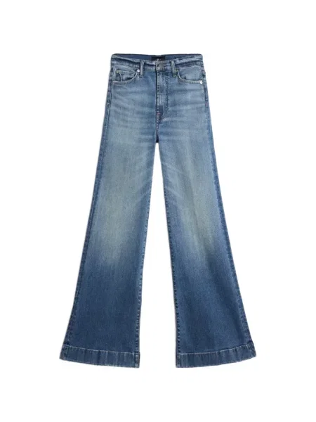 Blugi cu picior larg 7 For All Mankind albastru
