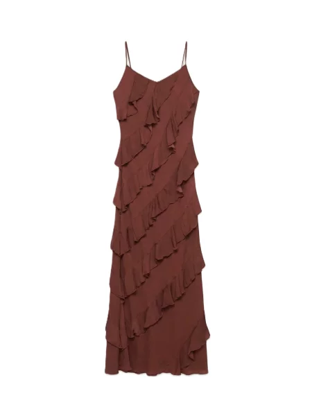 VERO MODA Rochie VMIcelyn ruginiu maro
